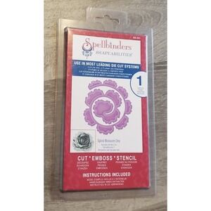 Spellbinders Shapeabilities Spiral Blossom One Die S4-351